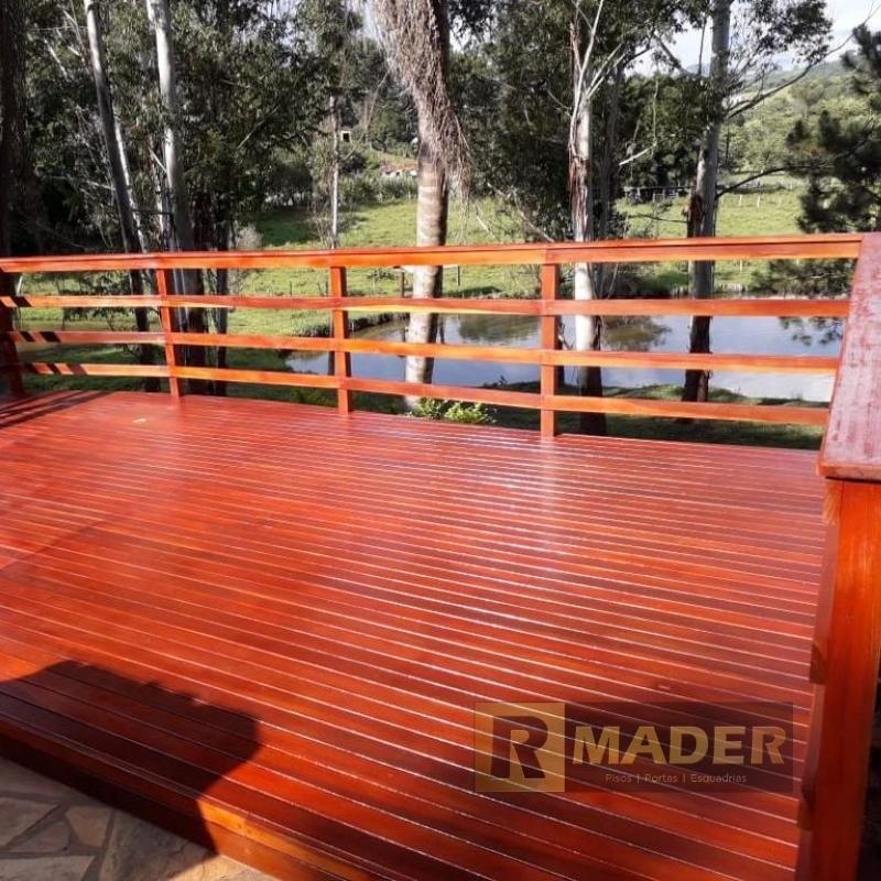 Deck de madeira com o melhor preço